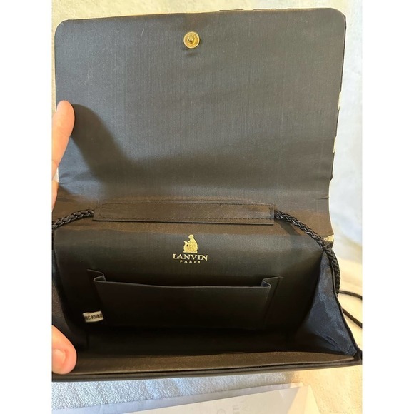 Authentic Vintage Lanvin Clutch with COA - Picture 6 of 9